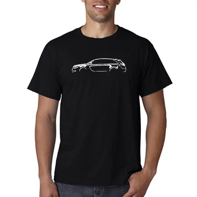 

Крутая Спортивная футболка Mon Opel Insignio Clossic Cor из хлопка, Мужская крутая футболка