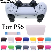 tingdong replacement touchpad for ps5 controller touch pad with 18pin flex ribbon cable for dualsense 5 ps5 gamepad