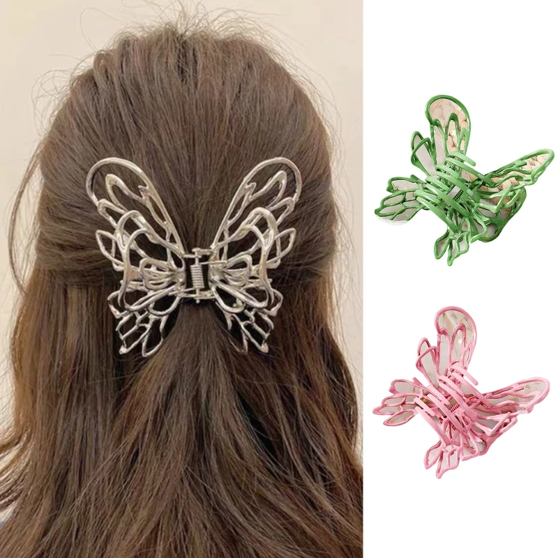 

Elegant Hair Claw for Women Girls Strong Large Hair Clips for Thick Hair Nonslip Hair Clips Delicate Makeup Hair Clip