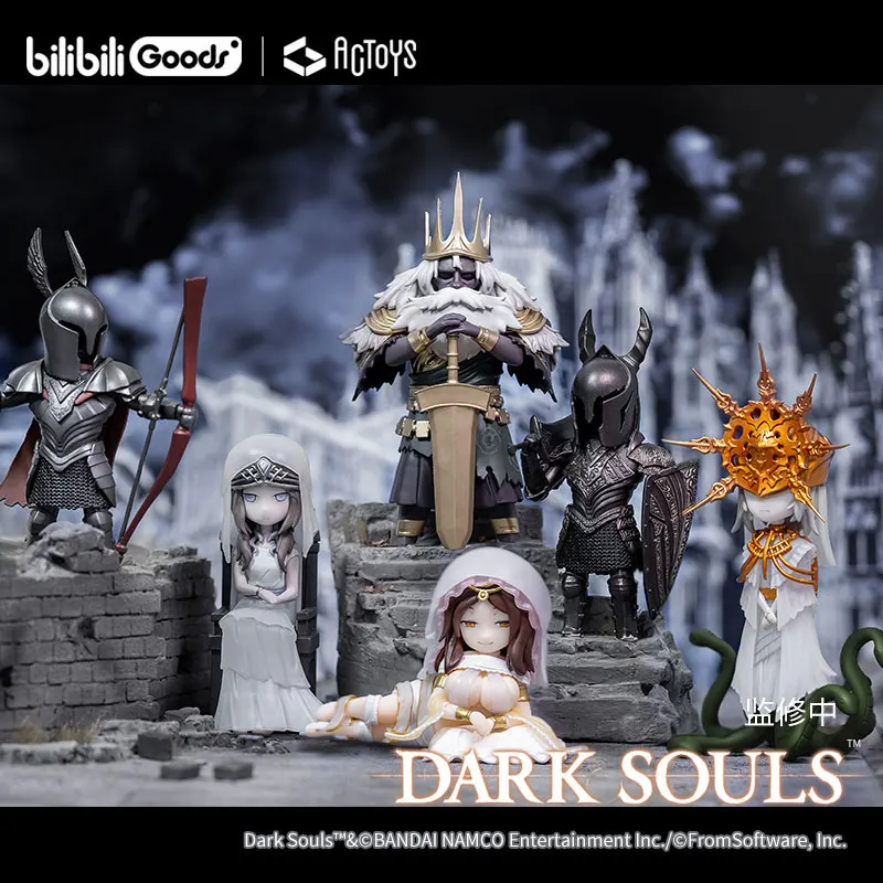 

Оригинальные игрушки ACTOYS Dark души глухая коробка Series 2, игрушки, модель подтверждения стиля, милые Аниме фигурки, Подарочная коробка сюрпризо...