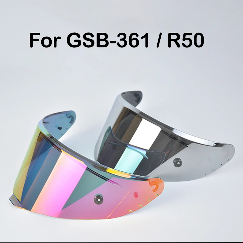 helmet-visor-lens-for-gsb-s361-full-face-helmet-r50-day-and-night-anti-fog-sunscreen-plating-10-color-available