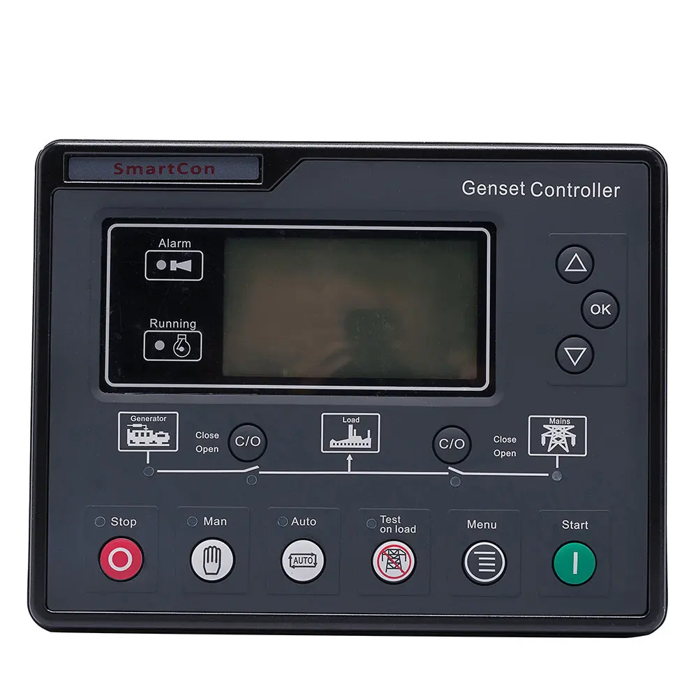 SL6120 AMF Diesel Generator Set Controller LCD Automatic start genset Ats control box terminal charge panel alternator part 6120