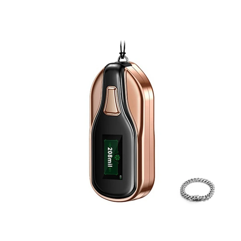 

2Pcs Wearable Air Purifier Necklace With LCD Screen Display Portable Air Freshener Ionizer Negative Ion Generator