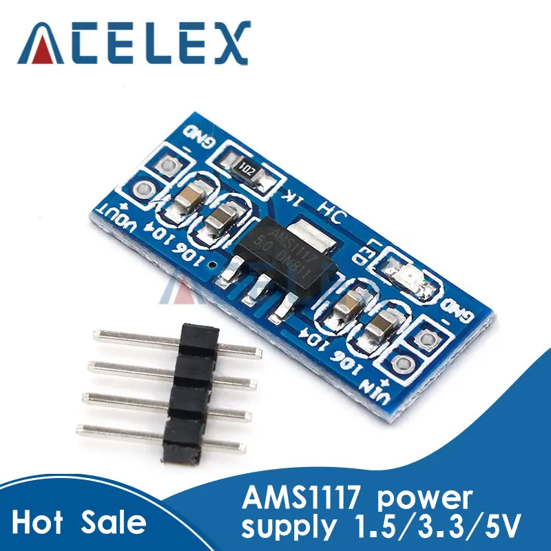 

AMS1117 1,2 V 1,5 V 1,8 V 2,5 V 3,3 V 5V блок питания