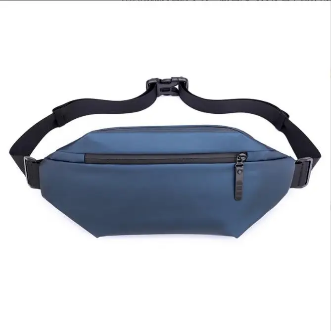

2022 New Fashion Men Casual Travel Waist Pack Zipped Sports Shoulder Bag