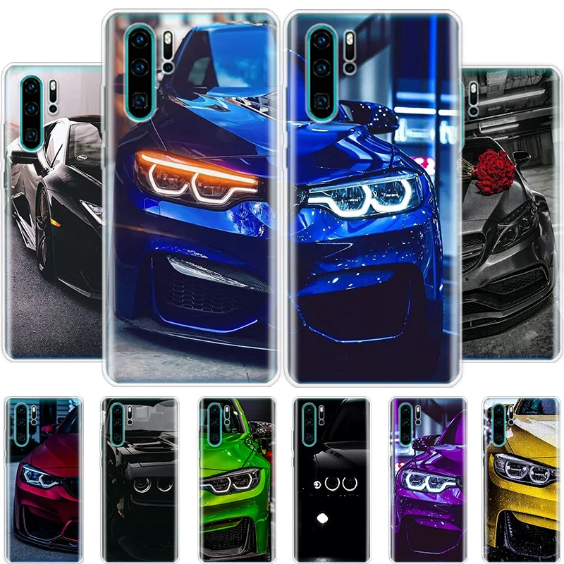 

Luxury Cool Sports car Phone Case For Huawei Honor 50 20 Pro 10i 9 Lite 9X 8A 8S 8X 7S 7X 7A P Smart Z 2021 Y5 Y6 Y7 Y9 Cover So