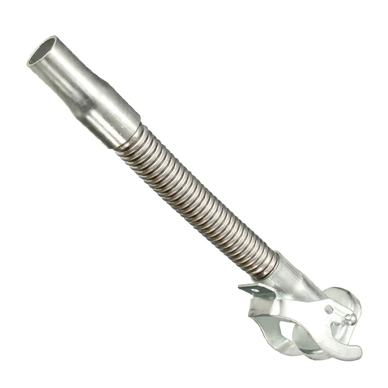 

Silver Jerry Can Spout Nozzle Tubing Accessories Fit for Standard 5L 10L 20L Durable 30cm