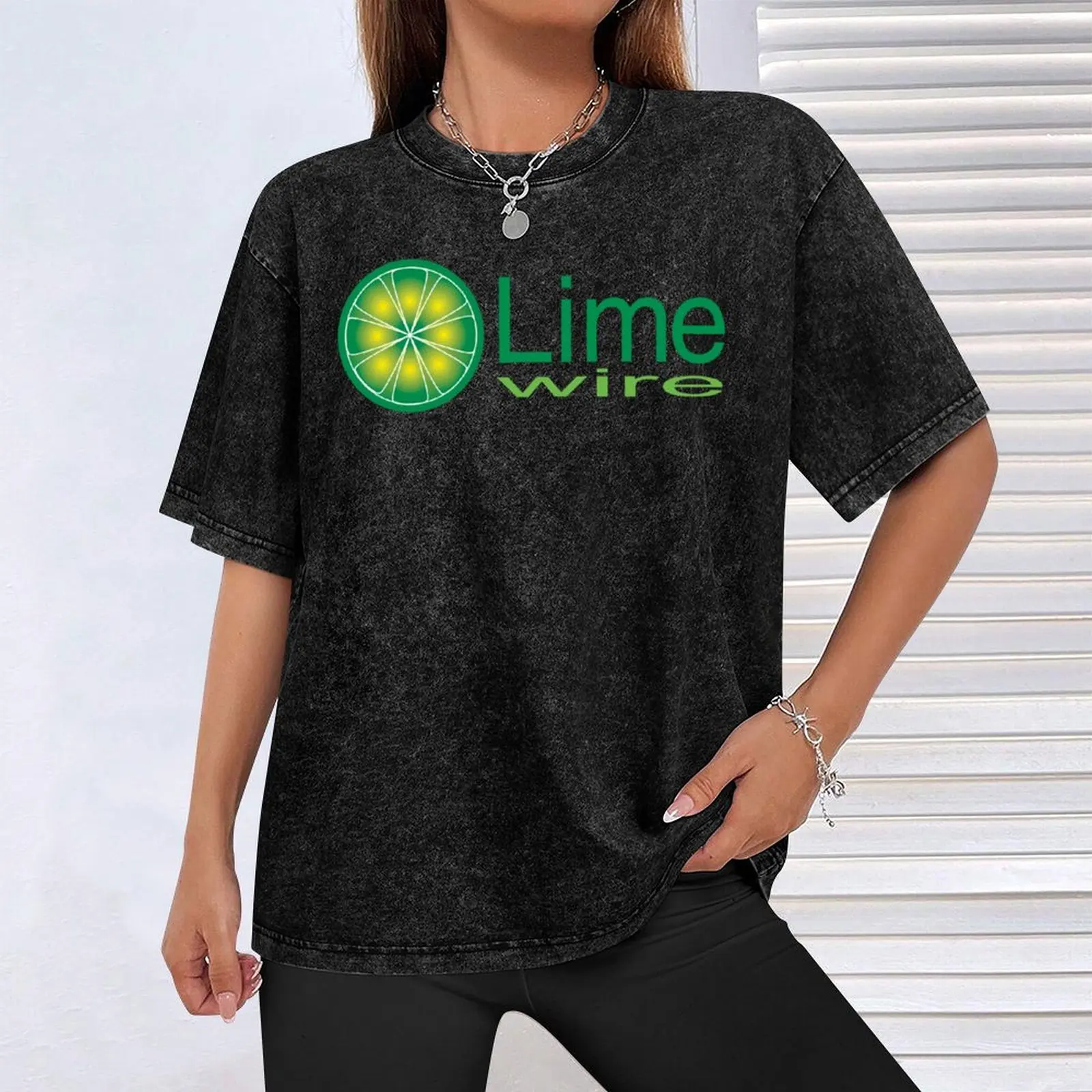 Фото Футболка Limewire (Alt) Праздничная простая футболка №4