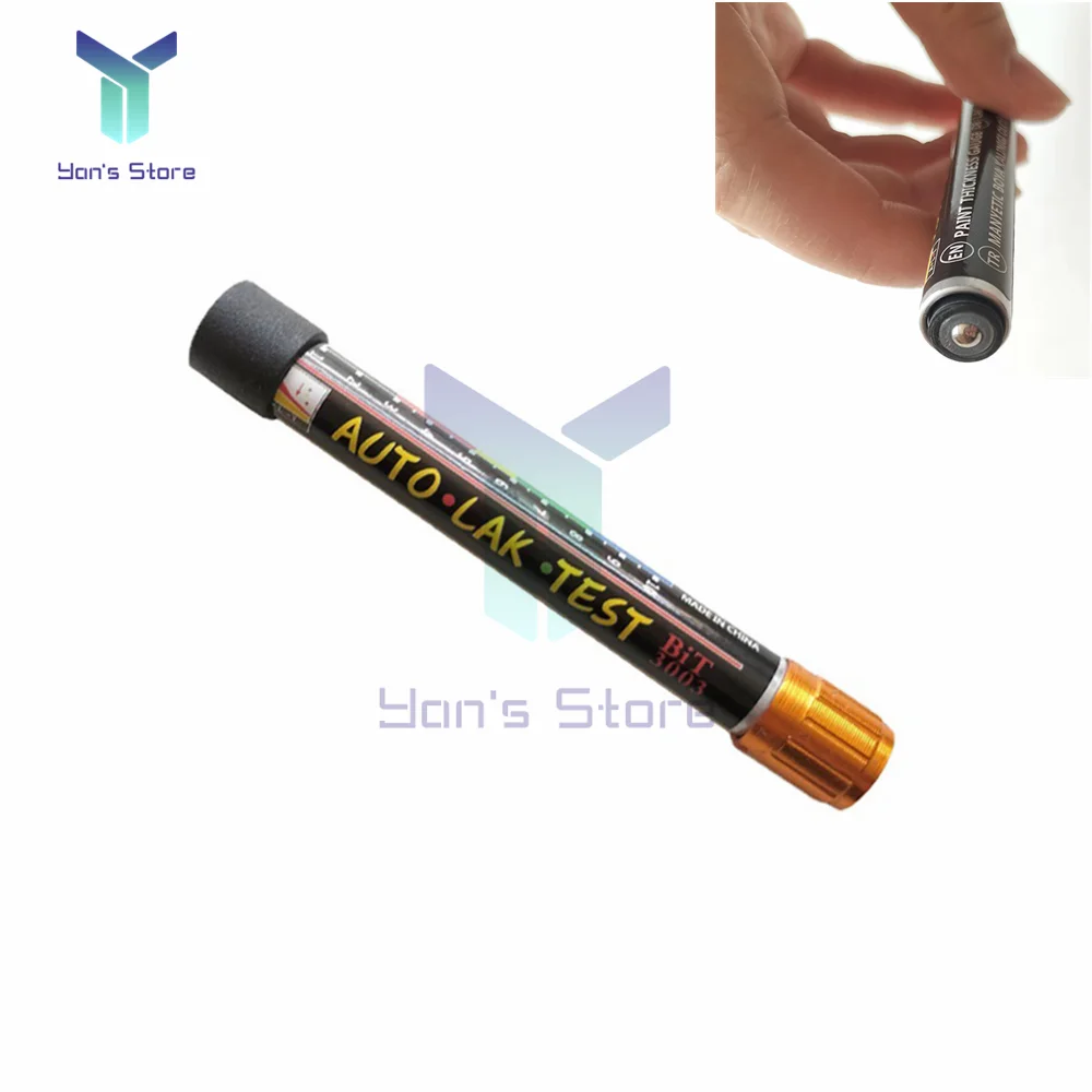

Car Paint Thickness Tester Pen Portable Car Paint Coating Tester Auto Lak Test Bit Meter Thickness Meter Gauge Crash For Car