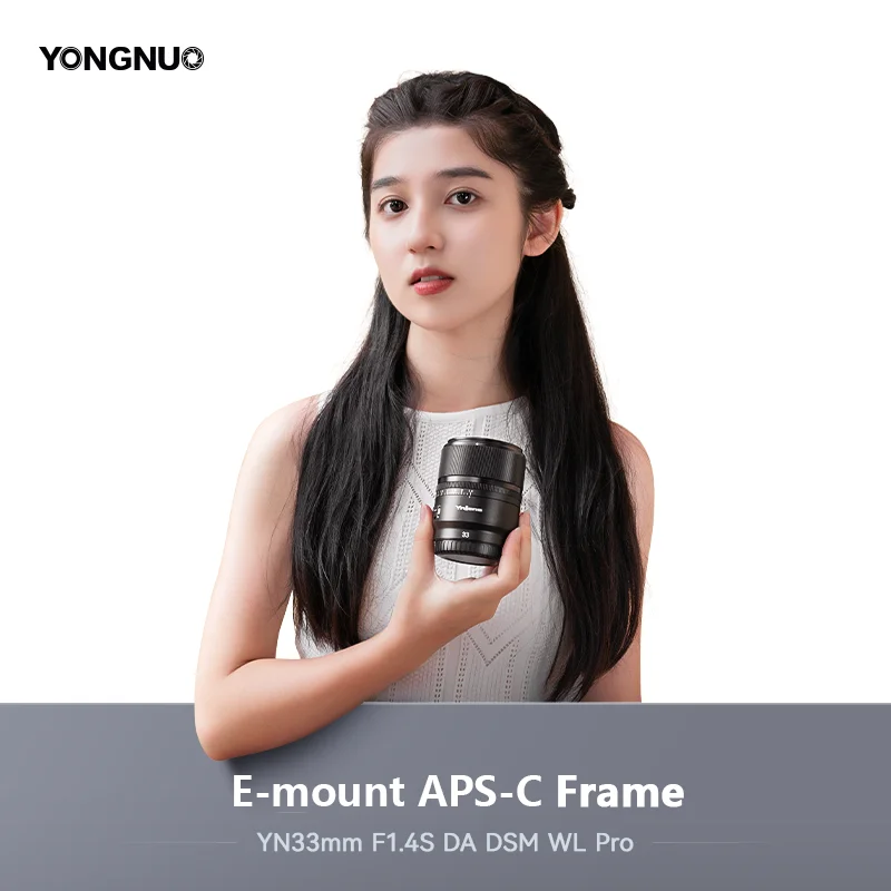 Фото YongNuo YN33mm 33mm F1.4 F1.4S DA DSM WL Pro Lens APS-C AF Большая диафрагма широкоугольный Прайм для камер Nikon Z Sony E Mount №5