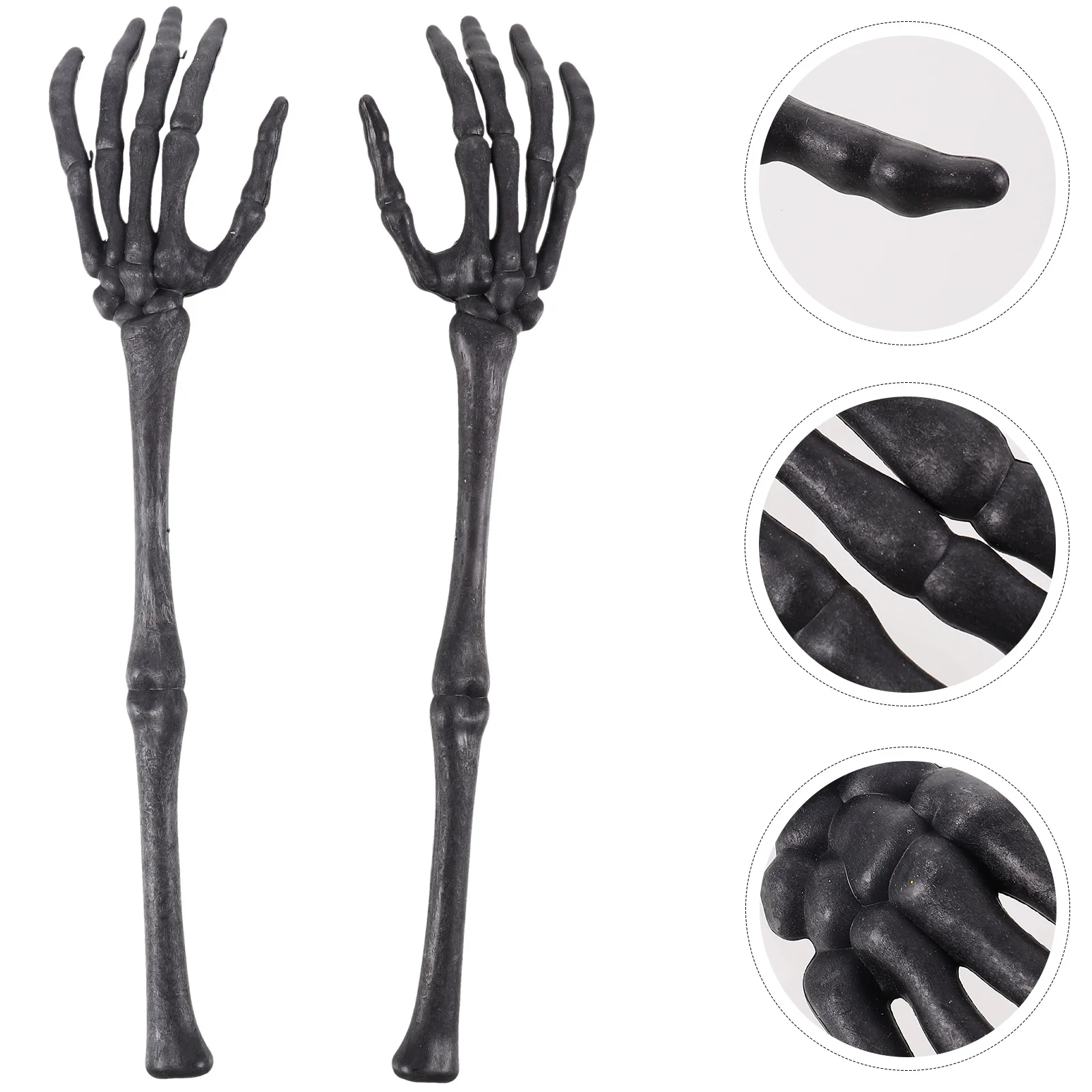 

1 Pair of Halloween Arm Stake Decoration Hands Garden Halloween Prop