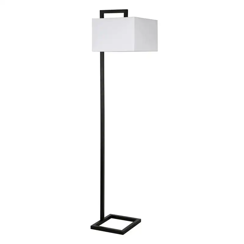 

Modern Metal Floor Lamp with Square Shade