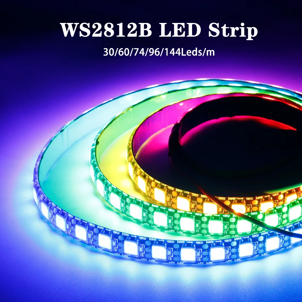

Светодиодная лента Xnbada WS2812B RGB 30/60/144LED/м
