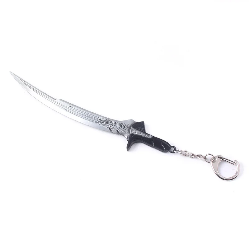 

Movie Alita: Battle Angel Knife Keychain High Quality Weapon Model Metal Keyring Car Men Women Backpack Jewelry Gift