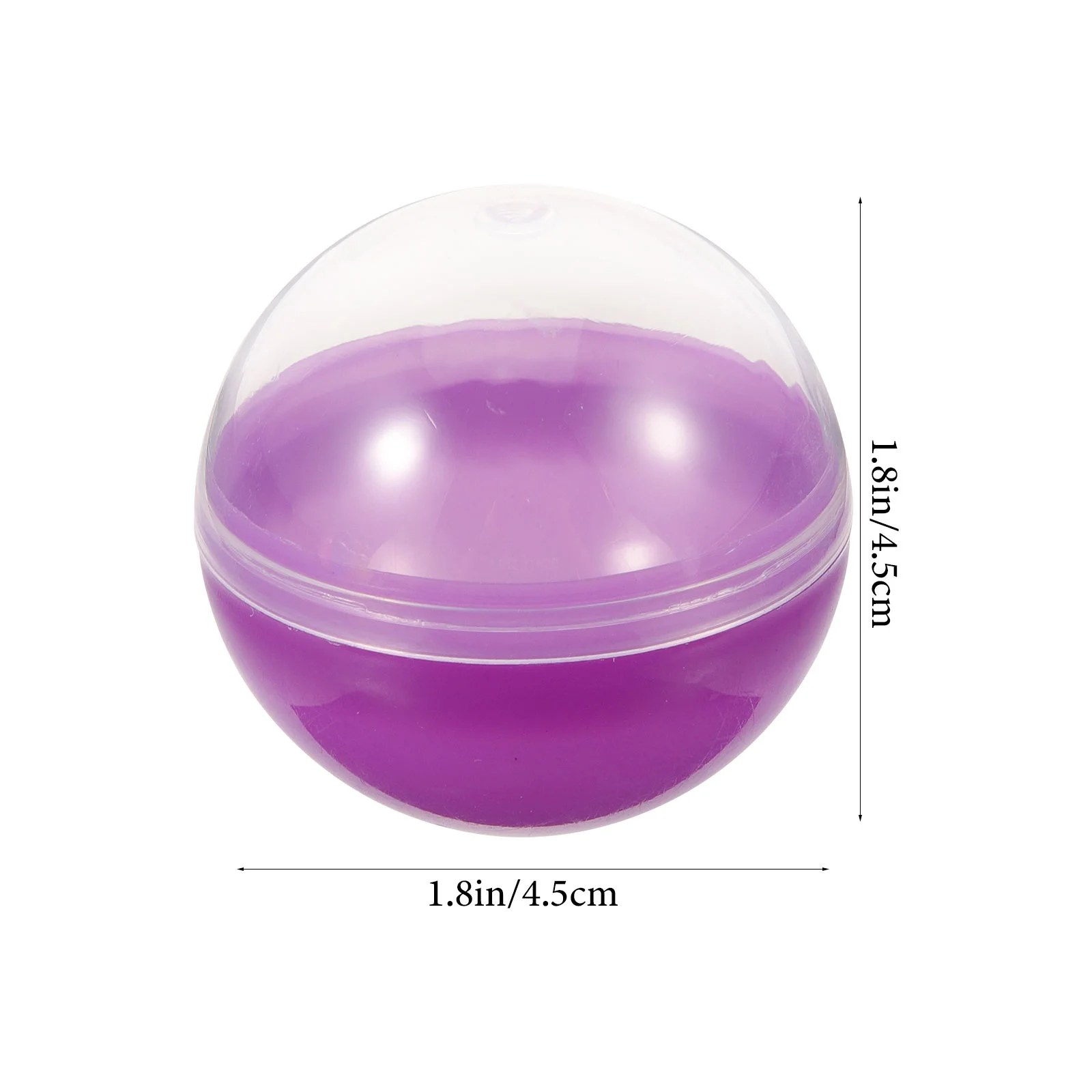 50 шт. красочный полупрозрачный корпус торгового автомата заполняемые пустые