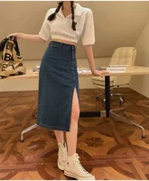 Джинсовая юбка#1