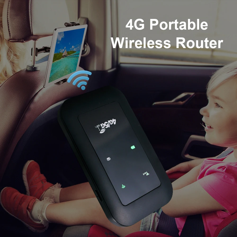 Карманный роутер 4G LTE Wi-Fi ретранслятор усилитель сигнала сетевой расширитель