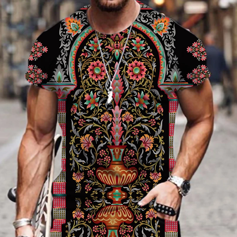 

Beach Men's T-shirts 3D Printed Fashion Hot Sportswear Funny Tracksuit Harajuku O Neck Short Sleeve Oversized T-shirt Outfit