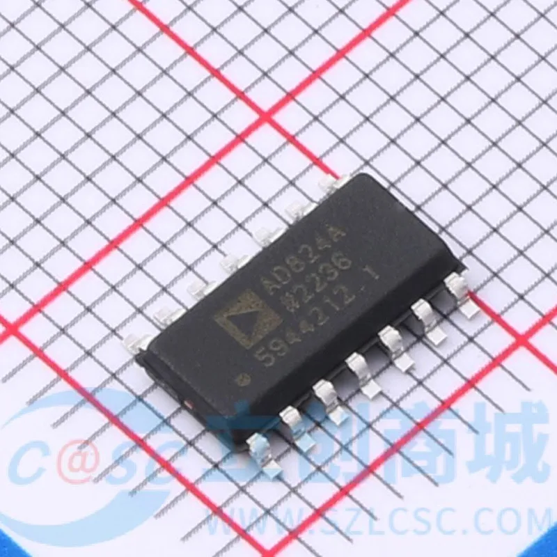 

5PCS AD824ARZ-14-REEL7 AD824ARZ-14 mark AD824A Precision Amplifier SOP-14 New Original