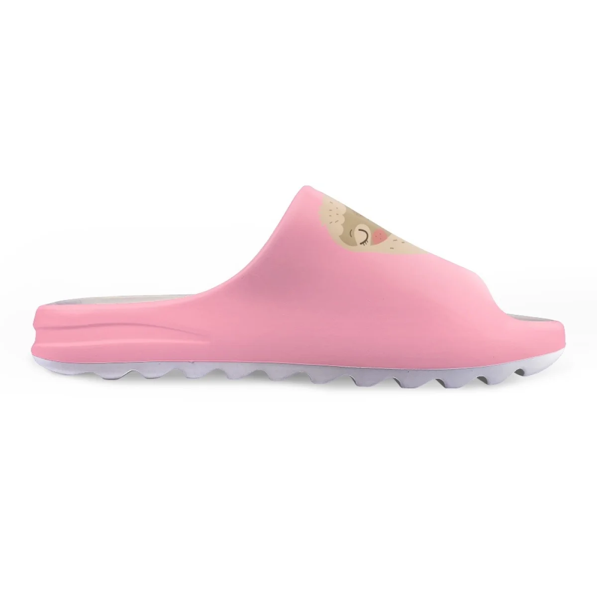 Nopersonality Cartoon Loving Sloth Print Slipper Slides Summer Flat Casual Sandals For Women Bathroom Cozy Flip Flop Home 2023