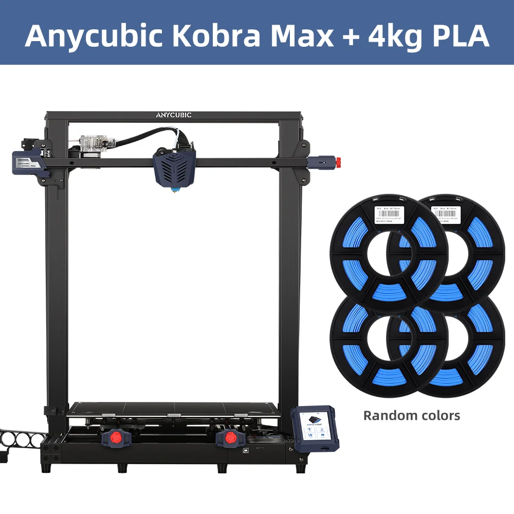 

3D-принтер, макс. 400*400*450 мм, большой размер печати, FDM 3D-принтер s с двойной осью Z, автоматическое выравнивание, прямой экструдер