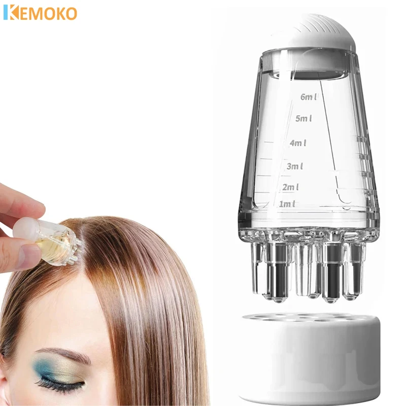 Мини-аппликатор для кожи головы жидкая расческа с эфирным маслом жидкий
