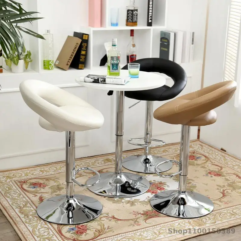 Высокий стул барный подъемное кресло простой Домашняя мода высокий бесплатная