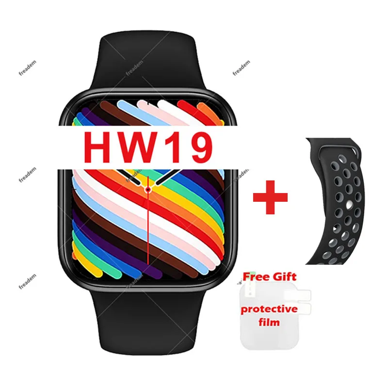 

Смарт-часы IWO HW19 с Bluetooth, двумя кнопками и Пульсометром