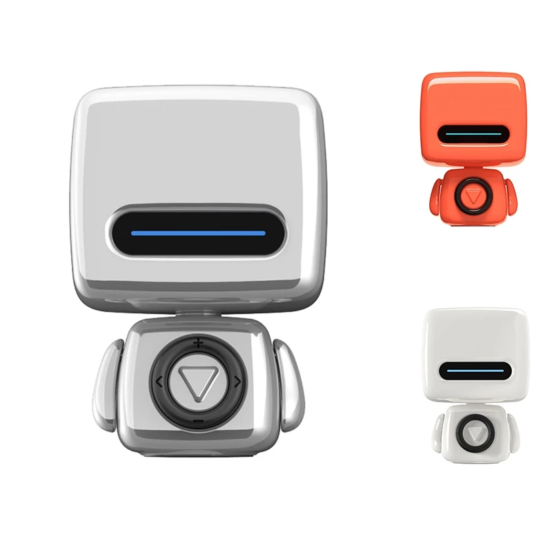 

Мини-робот-динамик, беспроводной Bluetooth-динамик, 5,0 звук с микрофоном, портативный музыкальный плеер