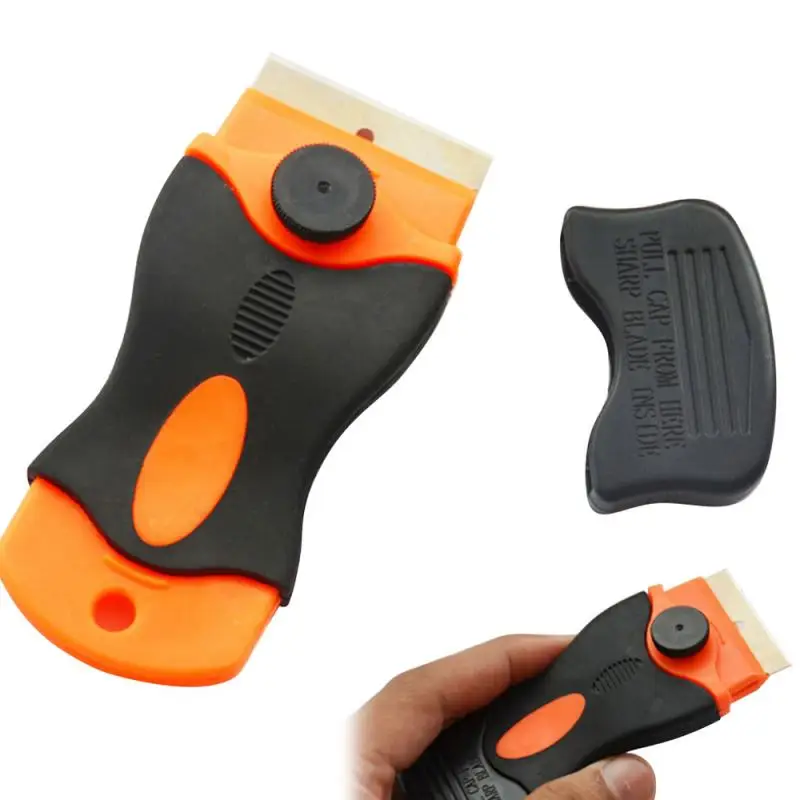 Скребок для стекла керамики духовки бритвы пластиковая ручка автомобильная