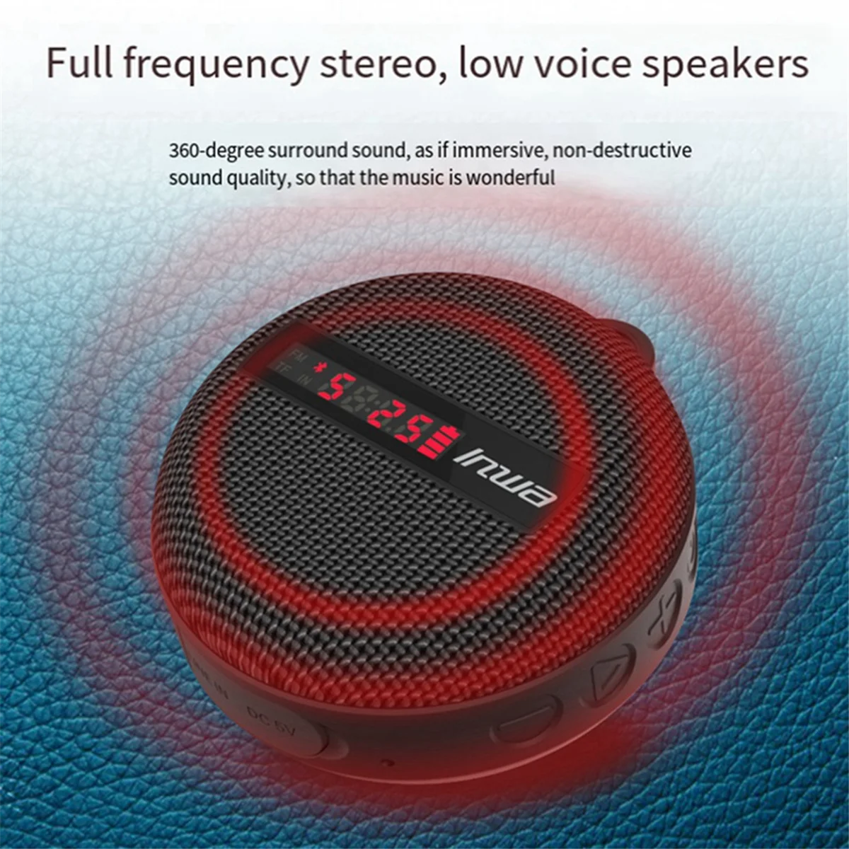 INWA Smart Bluetooth Quick Display Динамик Портативный водонепроницаемый и пыленепроницаемый