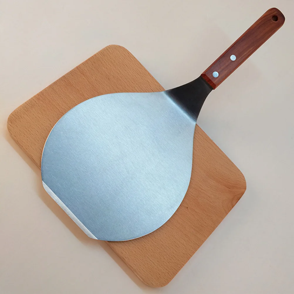 

1Pc Cake Transfer Tray Pizza Steak Spatula Metal Pizza Tray Pizza Server Tray Pizza Transfer Spatula