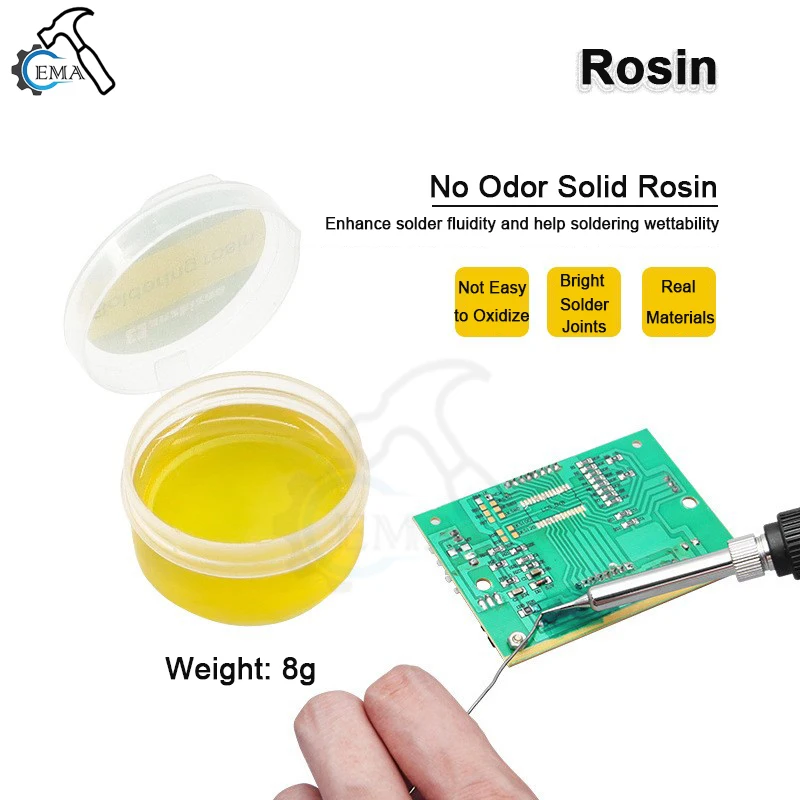 0 8 мм бессвинцовая паяльная проволока 3 в 1 комплект 50 г канифольная экологически