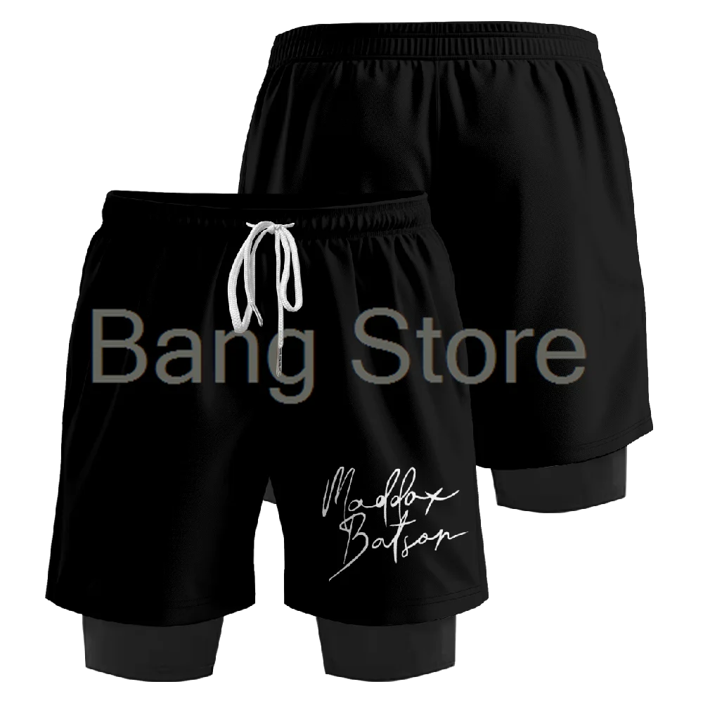 Maddox Batson Fake Шорты из двух частей Унисекс Повседневная уличная одежда Спортивные