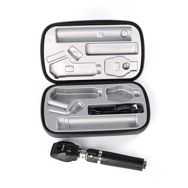 

Ultrasonic, Optical, Electronic Equipment High quality Eyes examination portable rechargeable diagnostic ophthalmoscope otoscop