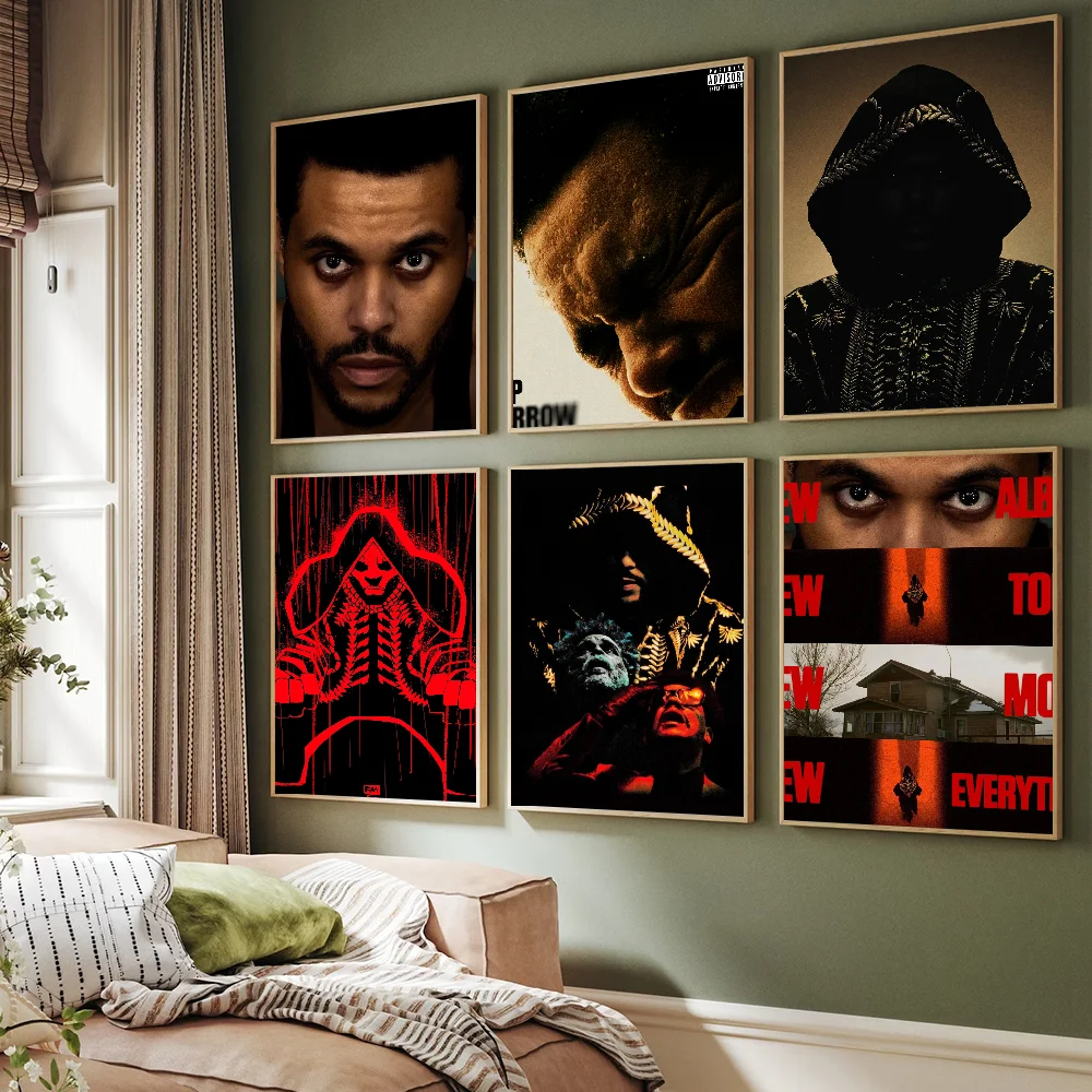 Hurry Up Tomorrow Weeknd Постер