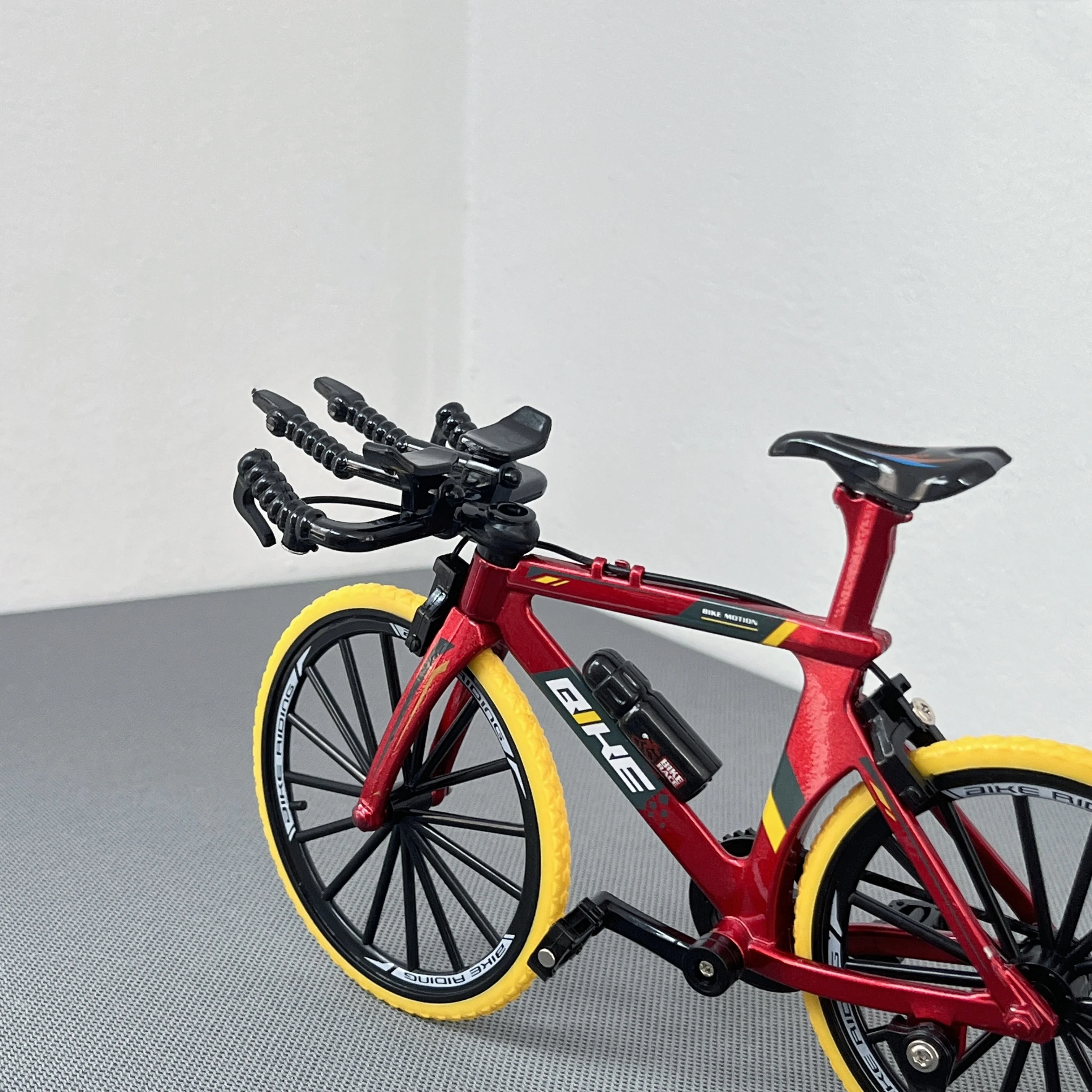 1: 8 мини-модель велосипеда литье из сплава украшение металл горный велосипед