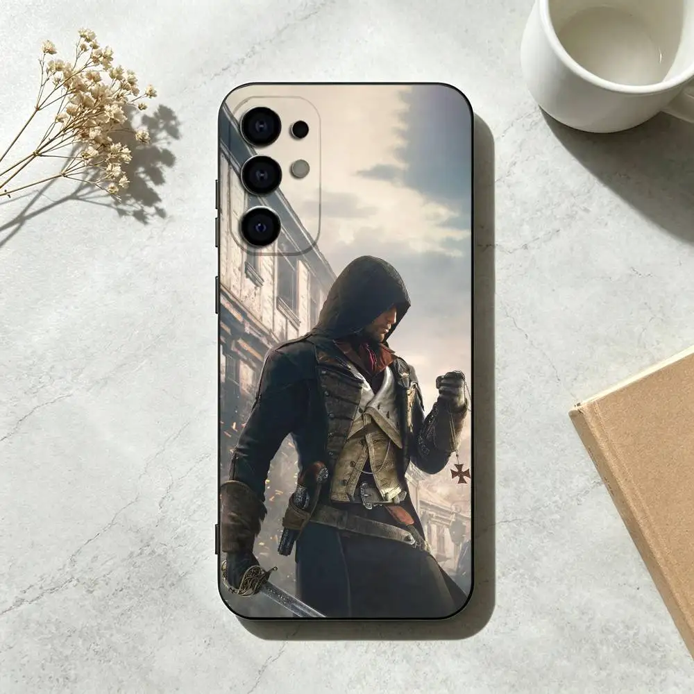 Фото Чехол для телефона Game A-Assassins C-Creed Shadows для Samsung S26,25,24,23,22,30,21,10,9,Ultra,Plus,Lite, черный, мягкий чехол №3