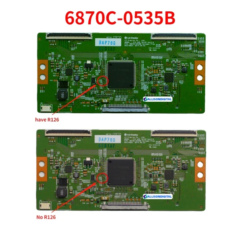 Фото Плата T-con 6870C-0535B для LG Display V15 UHD TM120 Ver0.9, ТВ-плата 6870C 0535B №3