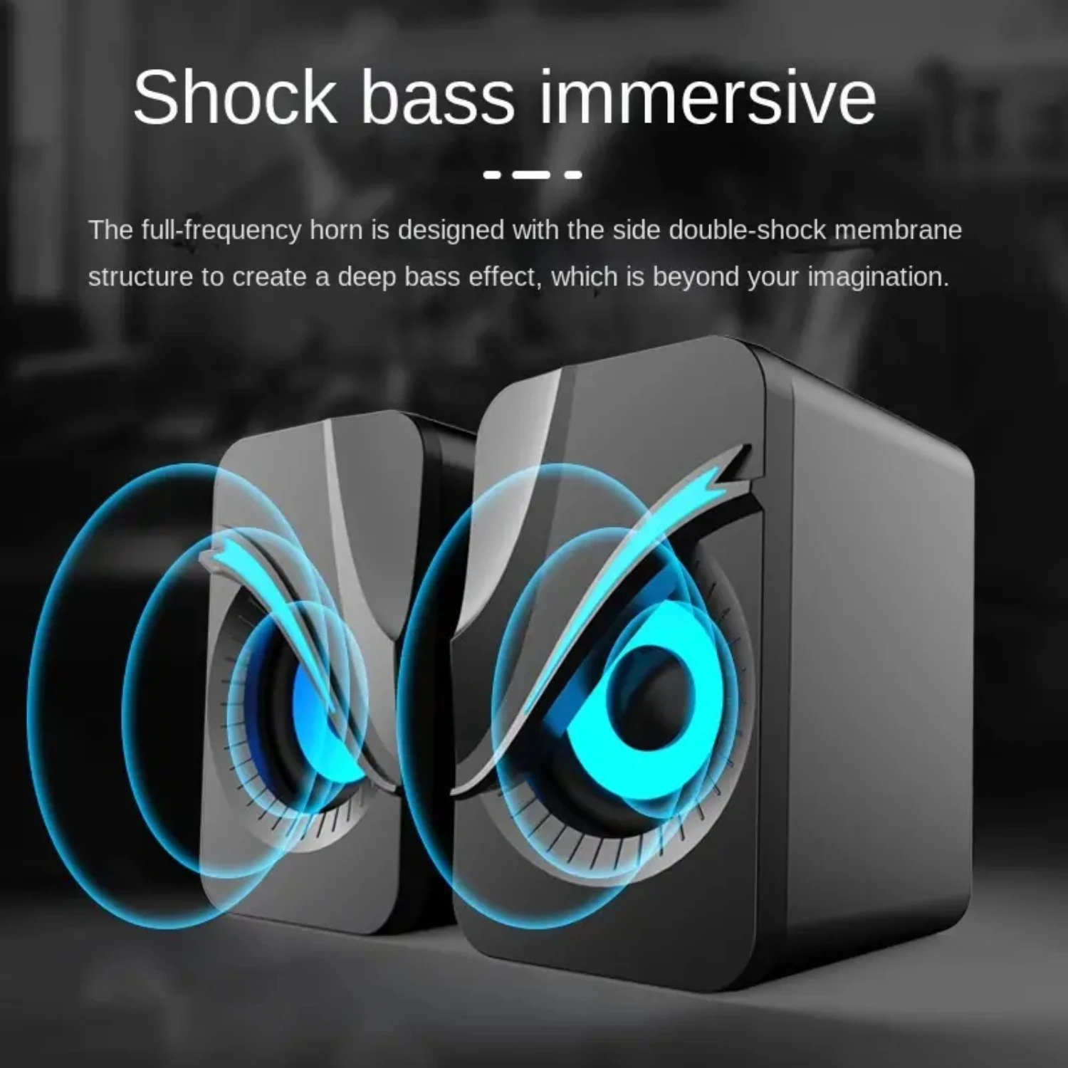 Смарт-часы Altavoces Para Ordenador Caja De Sonido Microfono Estereo HIFl USB Concable Con Luz Escritori
