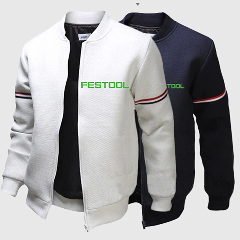 

2022 New Festool Tools Printing Hip Hop Fashion Sportswear Hoodies Casual Tracksuit Cardigan Classic Style Hip Hop Zipper Coats