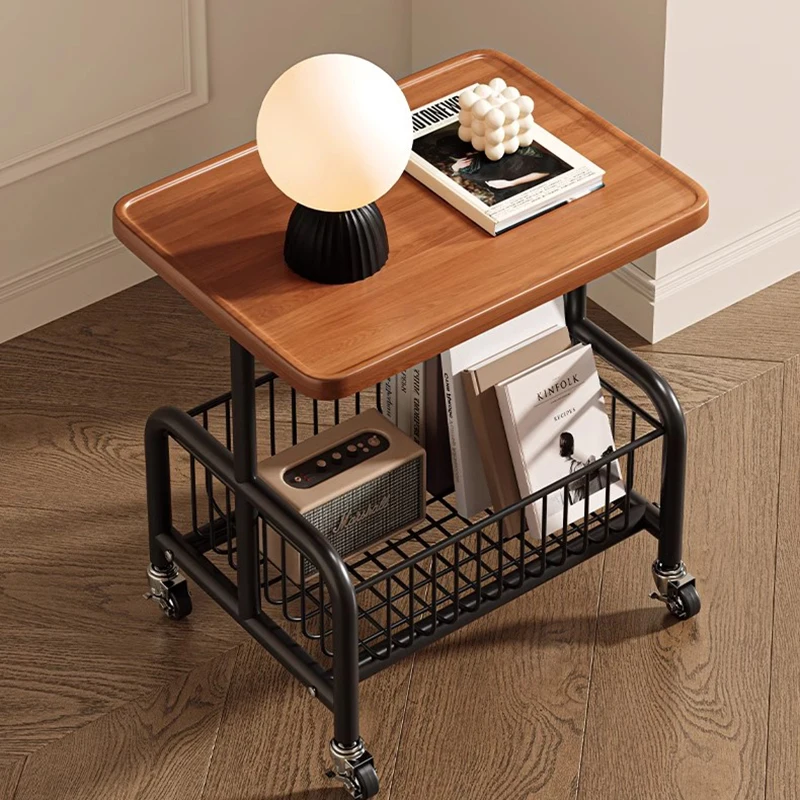 Подвижный диван-стол для гостиной сидячий современный металлический кофейный