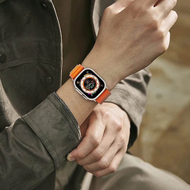 Alpine loop band For Apple watch strap 49mm 44mm 40mm 45mm 41mm 42mm 38mm 44 mm bracelet iWatch Ultra series 7 6 5 se 8 41 45 mm