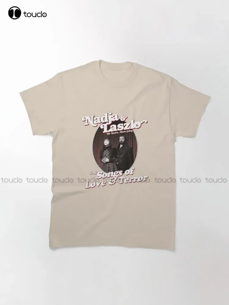 Классическая футболка Nadja And Laszlo The Human Music Group Sing Songs Of Love Terror What We Do In Shadows Jackie Daytona