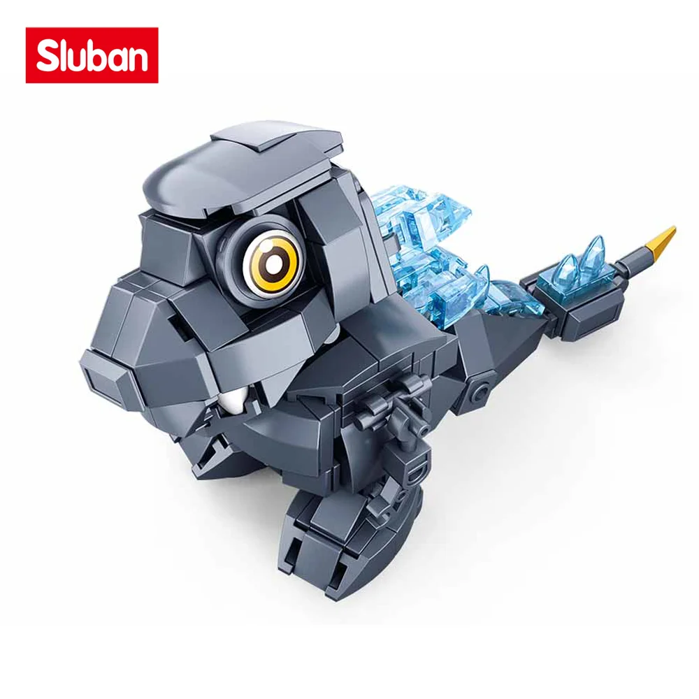 Конструктор Sluban игрушки Q-версия серия роботов B0761A монстр-динозавр 180 деталей