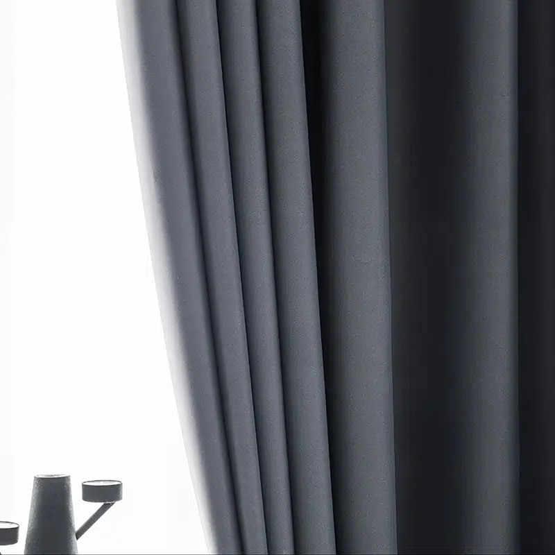 

1pc Modern Simple Solid Color Curtain For Blackout, Living Room Bedroom