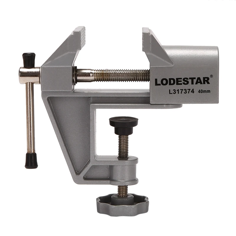 

LODESTAR 40mm Machine Bench Screw Vise Mini Table Vice Bench Clamp Screw Vise for DIY Craft Mould Fixed Repair Tool