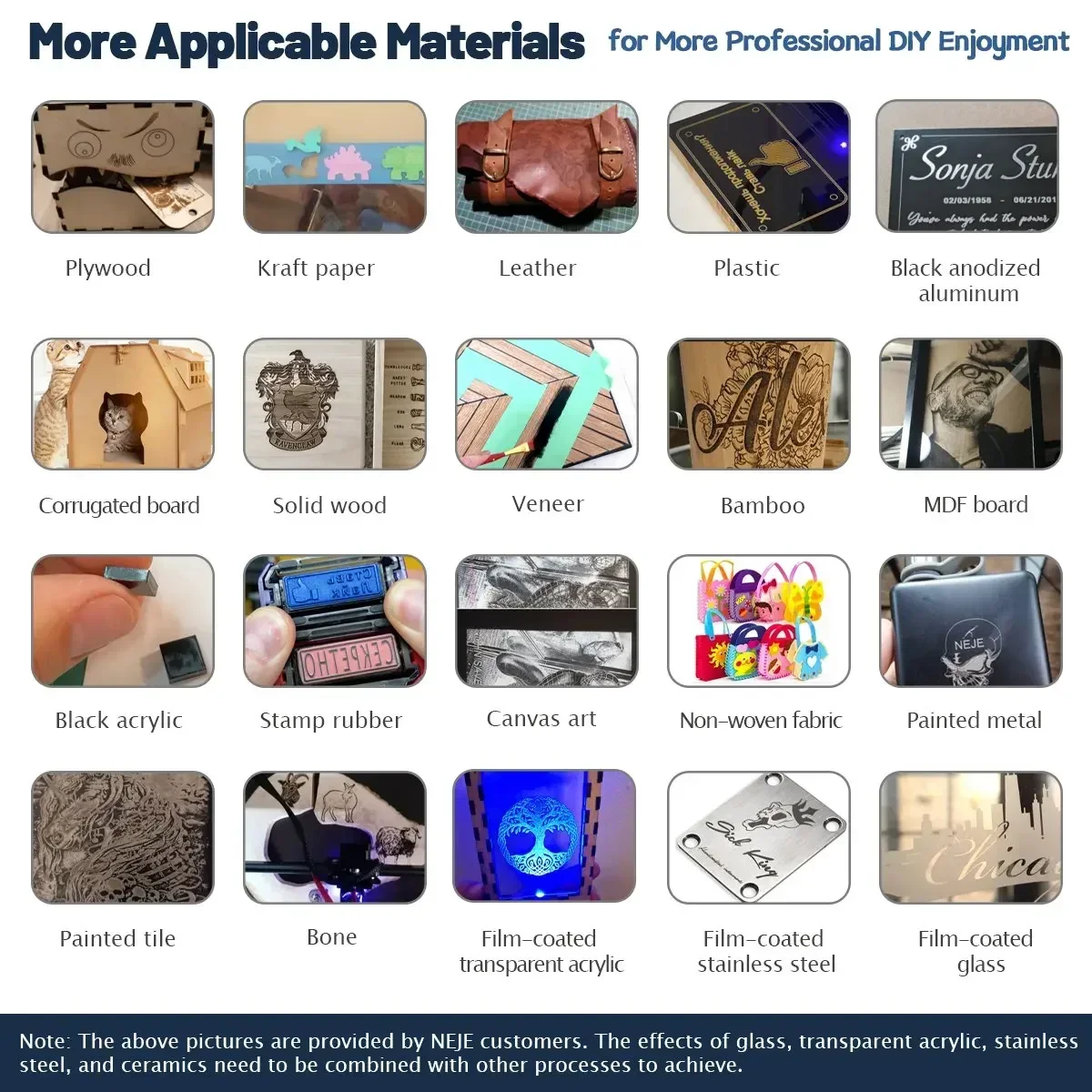 NEJE N30820/N30610/B30635 высокоточный лазерный модуль для гравировки 450 нм с фиксированным