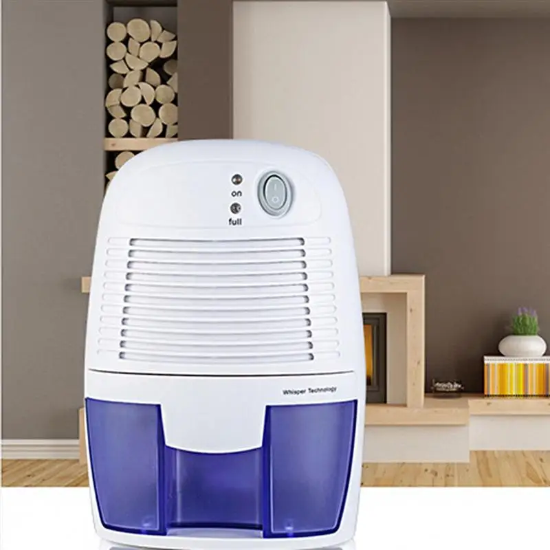 

500ml Mini Dehumidifier Household Moisture Absorbing Air Dehumidifier For Bedroom Bathroom Quiet Air Dryer With US Plug