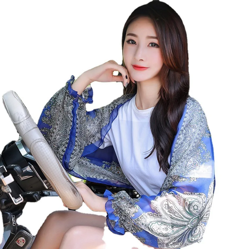 

Женская летняя Солнцезащитная шаль с принтом кешью